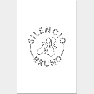 Silencio Bruno (Dark) Posters and Art